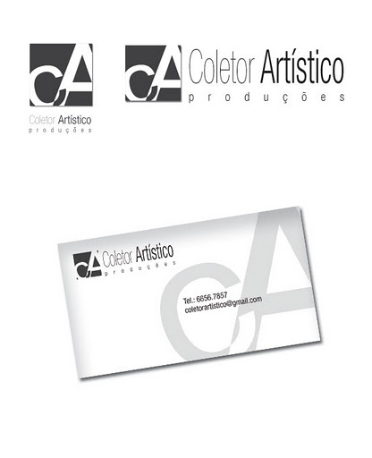 Criação de Identidade Visual para Coletor Artístico&nbsp;Produções