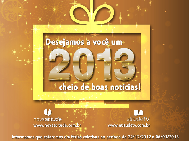 Email Marketing Boas Festas – Nova&nbsp;Atitude